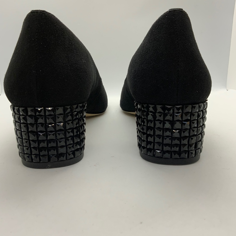 Michael Michael Kors Arabella Black Suede Pump - Picture 2 of 6
